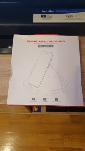 CIRCLE Nordic Wireless Charger Table Lamp photo review