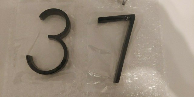 Nordic Outdoor House Number photo review