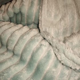 Nordic Striped Flannel Blanket photo review