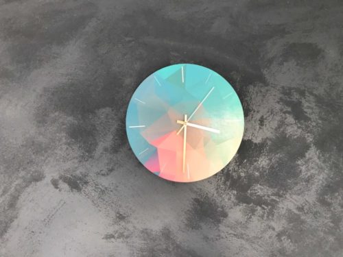 Nordic Colorful Wall Clock photo review